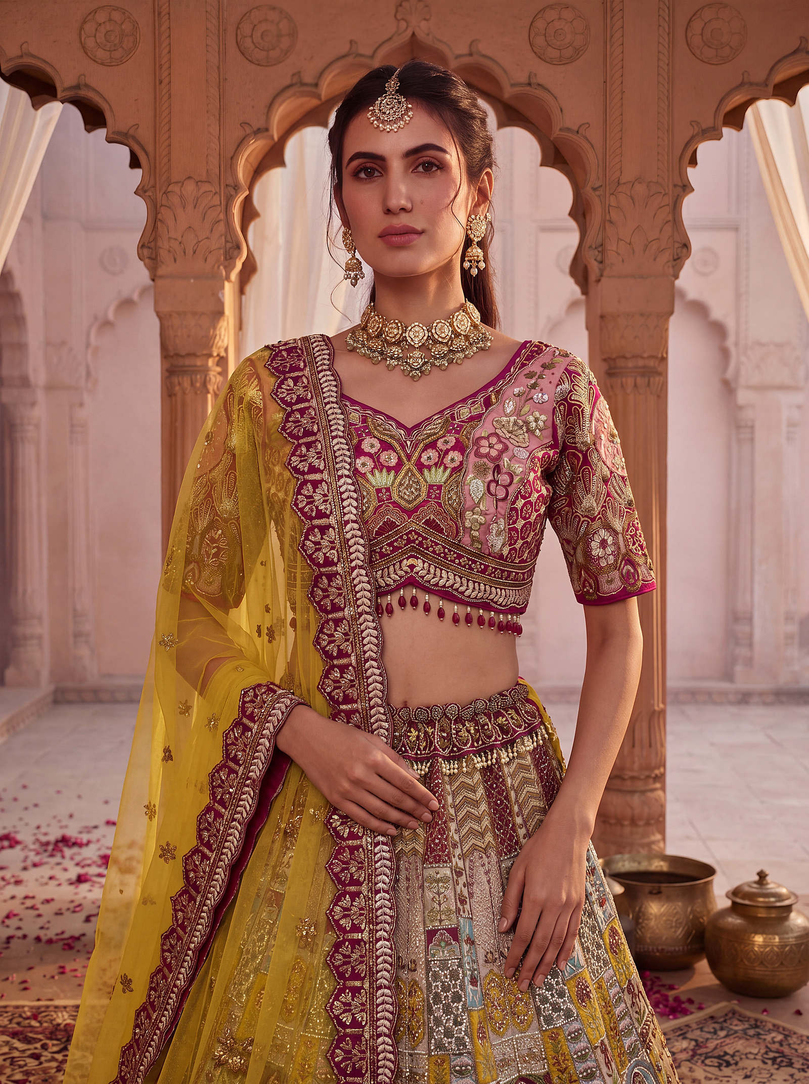 The Mayura Lehenga Choli